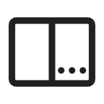 Dual Screen Pagination SVG Icon